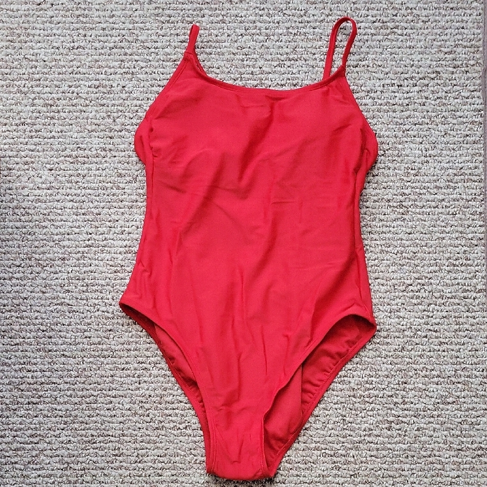 Shade & Shore Red One Piece SizeM NWT